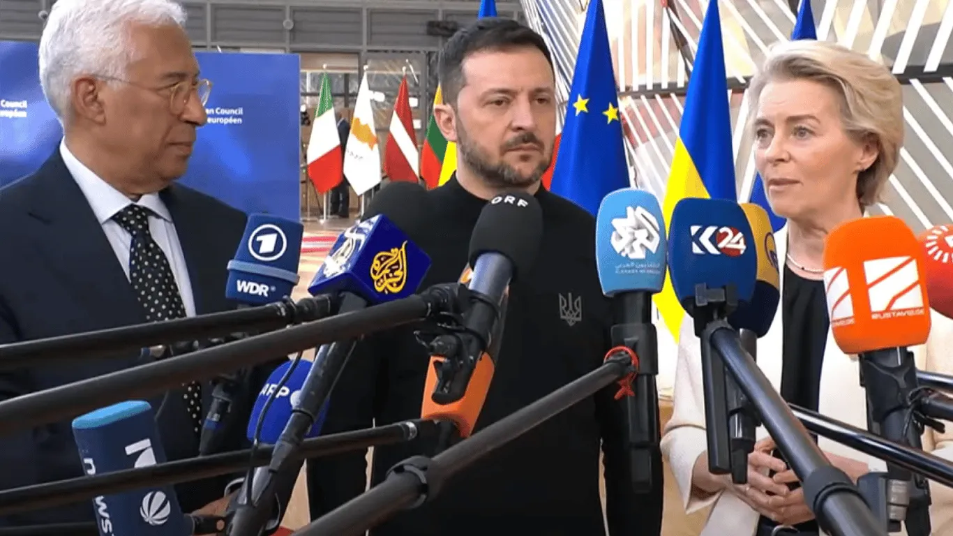 Зеленский в Брюсселе заявил о "мощном сигнале" от ЕС